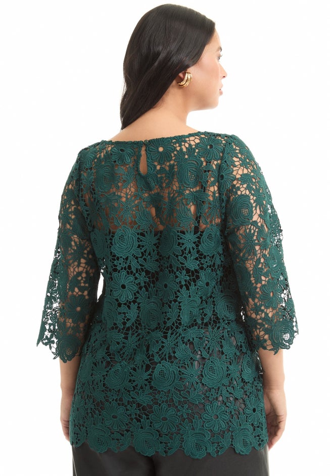 Allover Lace Top image number 1