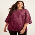Allover Lace Top image number 0