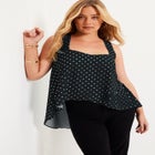 Tiered Georgette Cami image number null