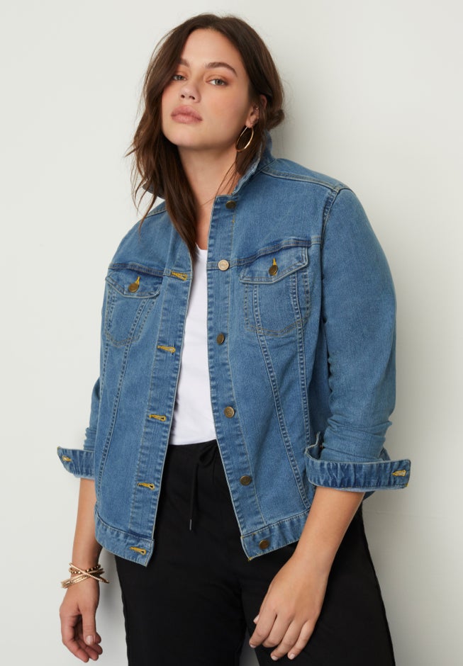 Essential Denim Jacket image number null