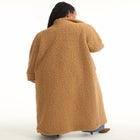 Maxi Teddy Fleece Coat image number null