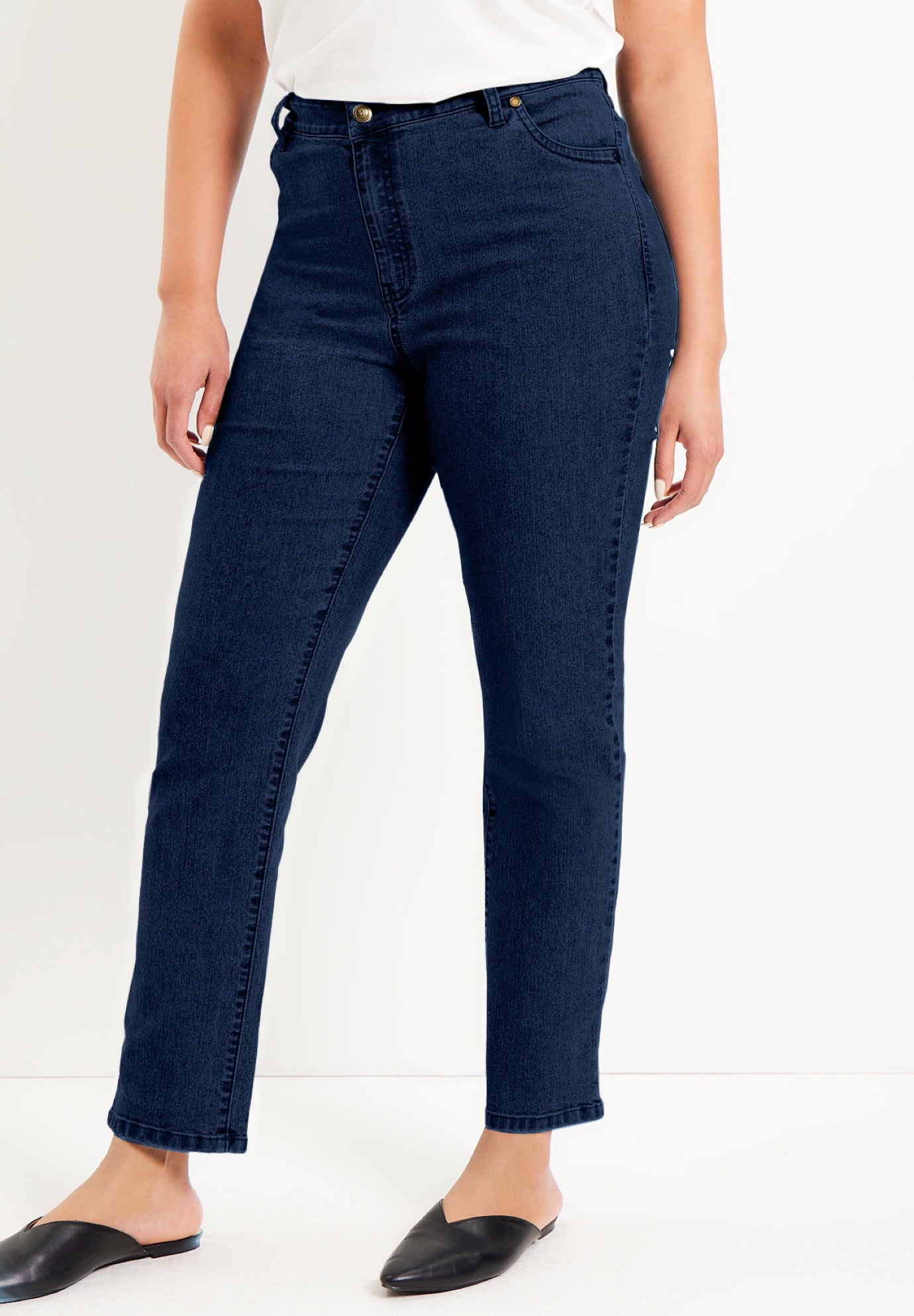 June Fit Straight-Leg Jeans image number 0