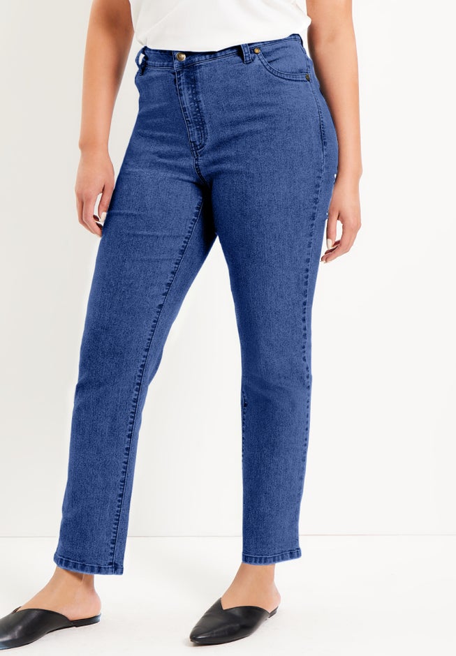 June Fit Straight-Leg Jeans image number 0
