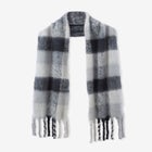 Fringed Plaid Scarf image number null