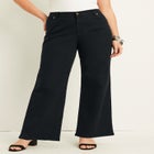 Curvie Fit Wide-Leg Jeans image number null