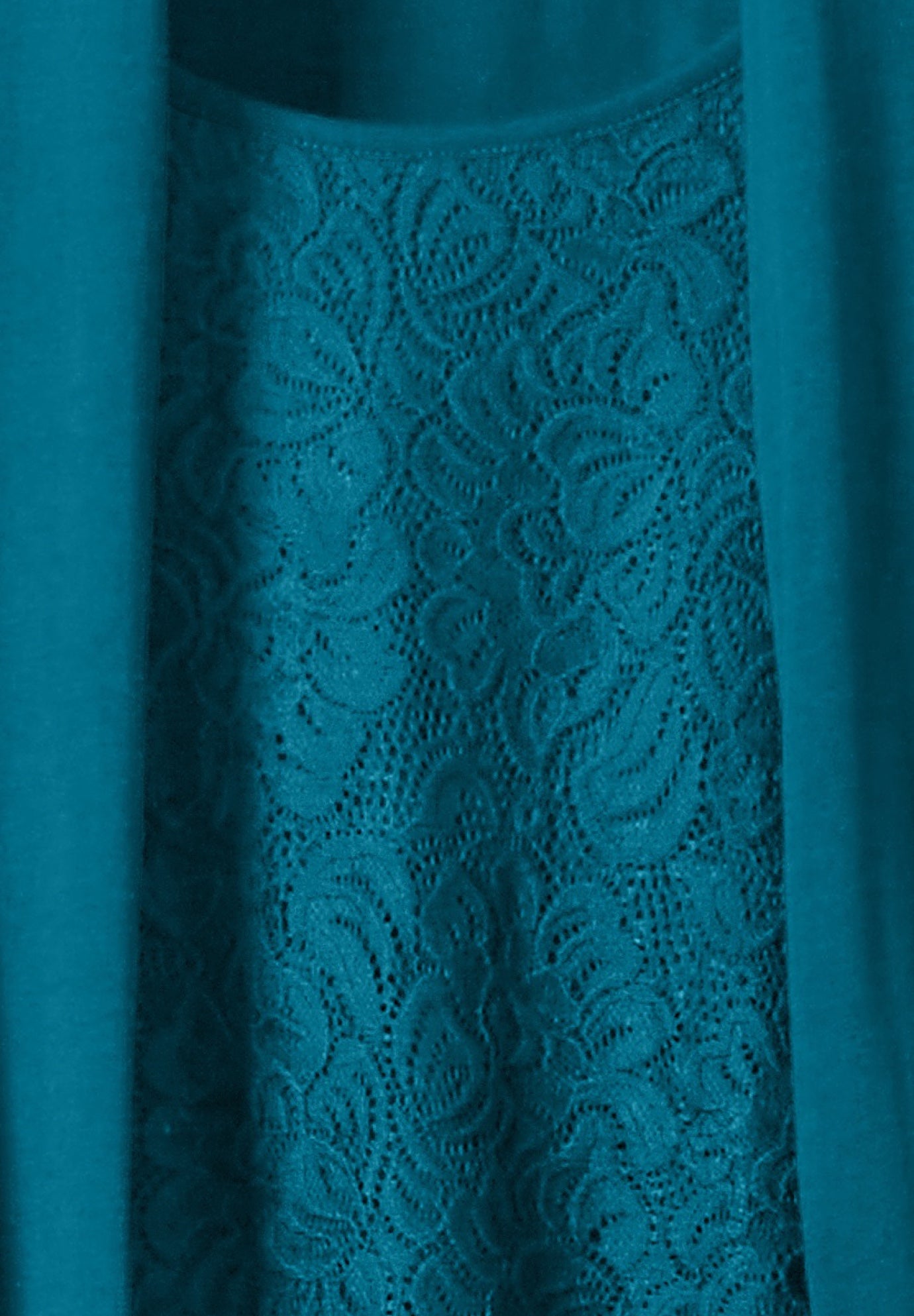 2-Fer Cardigan & Attached Lace Tunic image number 3