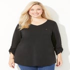 Liz&Me&reg; V-Neck Top image number null