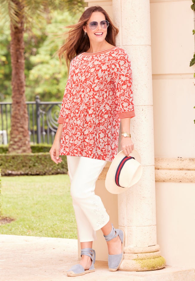 Liz&Me&reg; Boatneck Top image number 1