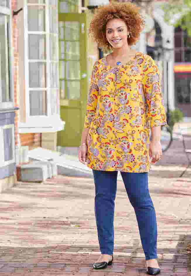 Liz&Me® Swing Tunic Top image number 4
