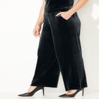 AnyWear Velvet Wide Leg Pant image number null