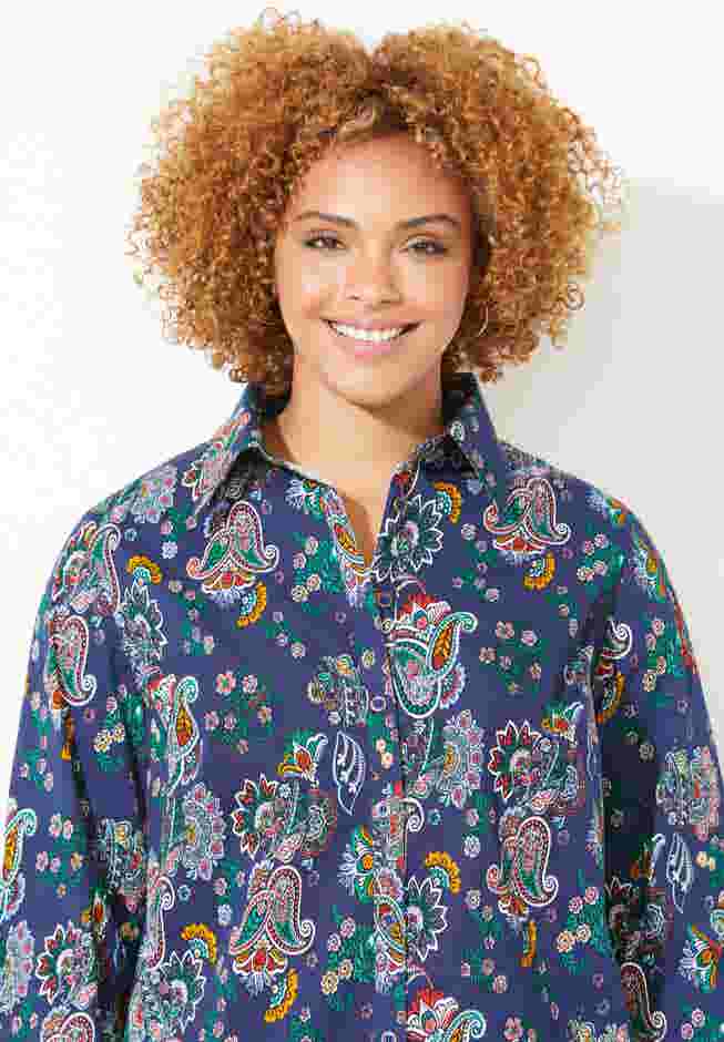 Liz&Me® Buttonfront Shirt image number 3