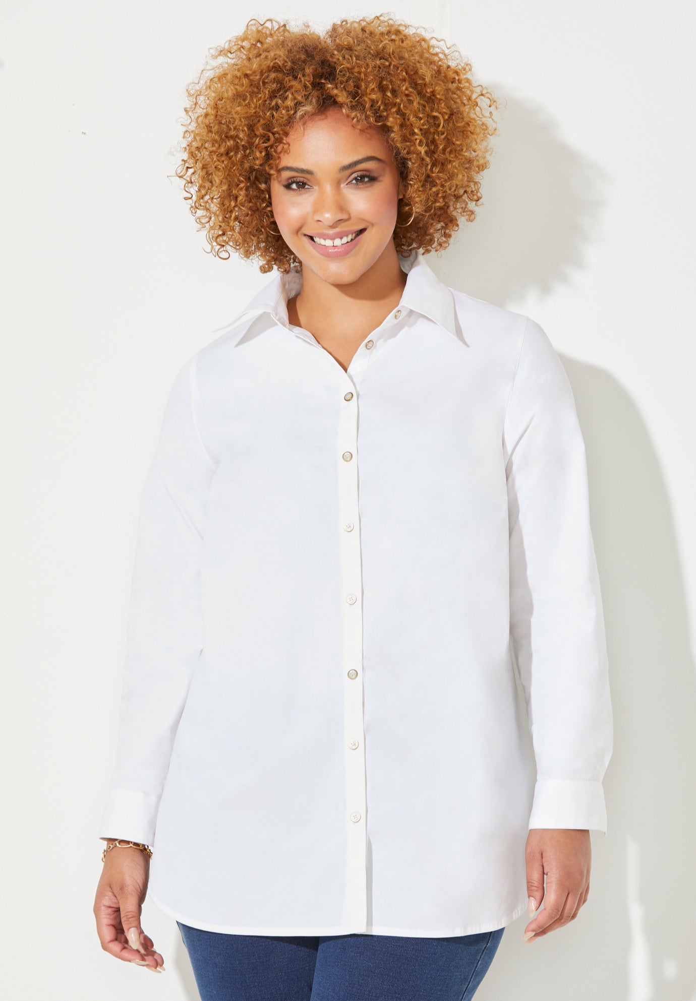 Liz&Me® Buttonfront Shirt image number 1