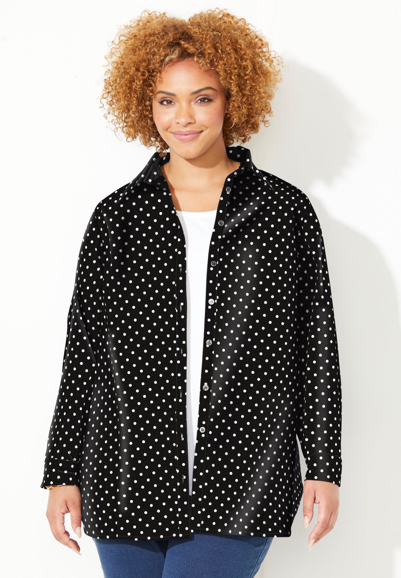 Liz&Me® Buttonfront Shirt image number 0