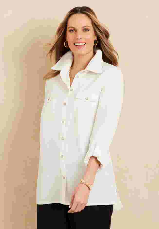 Liz&Me® Camp Shirt image number 4