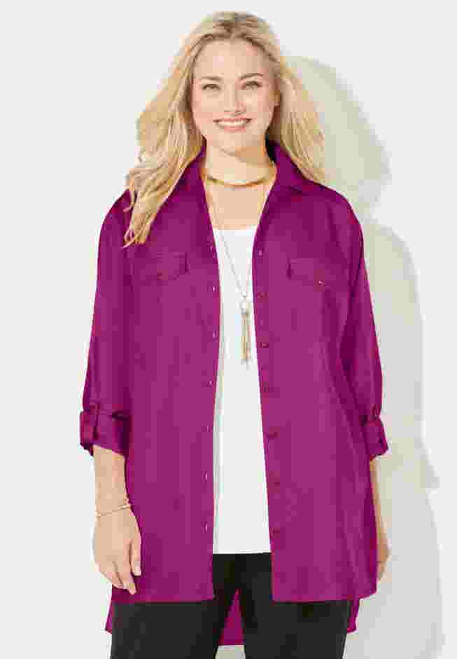 Liz&Me® Camp Shirt image number 0