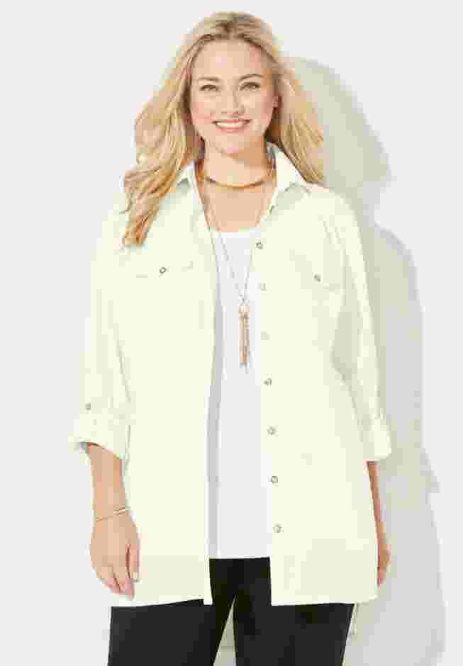 Liz&Me® Camp Shirt image number 0