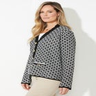 Liz&Me® Tweed Button Cardigan image number null