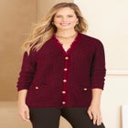 Liz&Me® Tweed Button Cardigan image number null