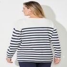 Liz&Me® Heart & Soul Stripe Sweater image number null
