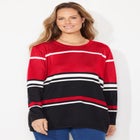 Liz&Me&reg; Patterned Pullover Sweater image number null