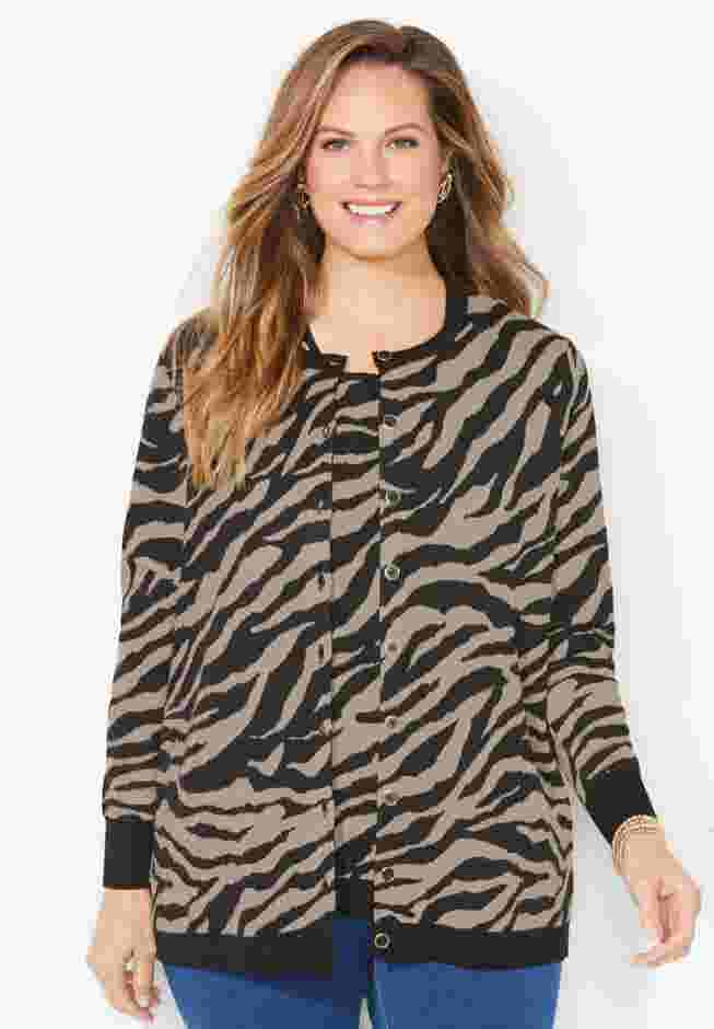 Liz&Me® Classic Cardigan image number 0
