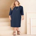 Liz&Me® Ponte Knit Dress image number null