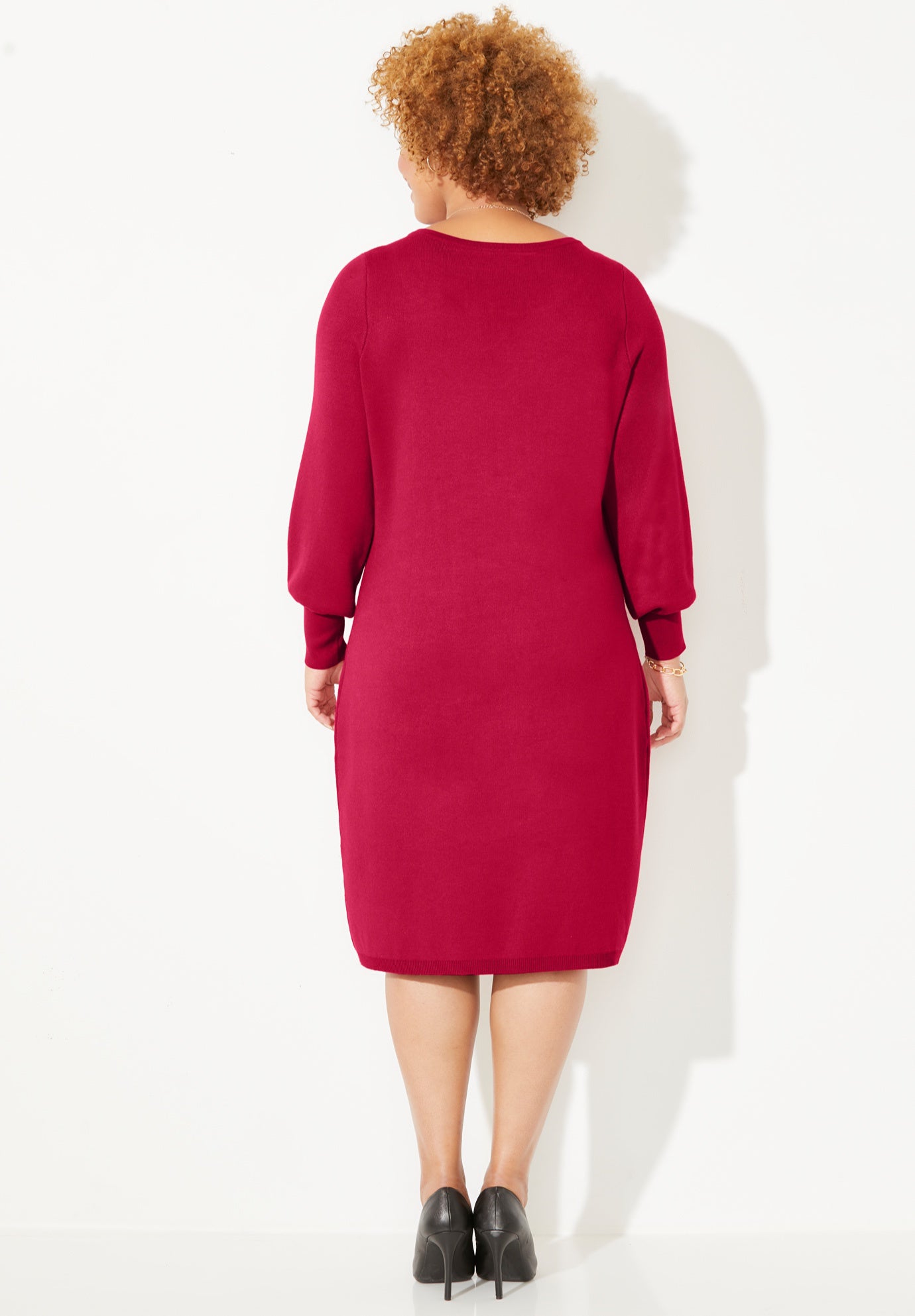 Liz&Me® Boatneck Sweater Dress image number 1