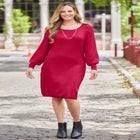 Liz&Me&reg; Boatneck Sweater Dress image number null