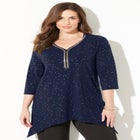 Metallic Dot SharkBite Top image number null