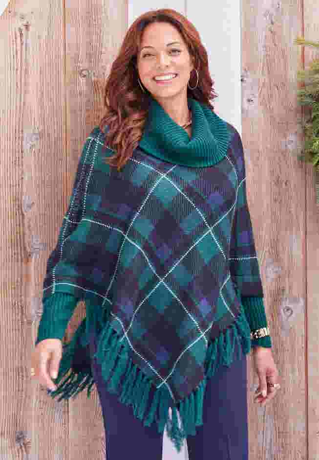 Fringe Poncho Duet image number 0