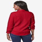 Cable Crewneck Sweater image number 2