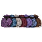 Printed Fleece Coat with Sherpa Lining image number null