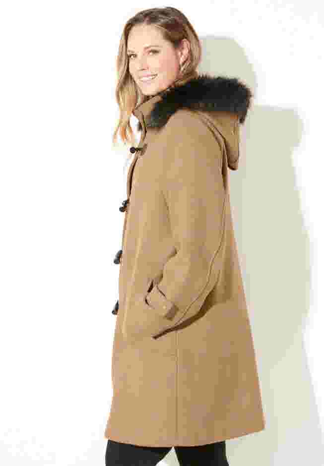 Wool Blend Toggle Peacoat image number 2