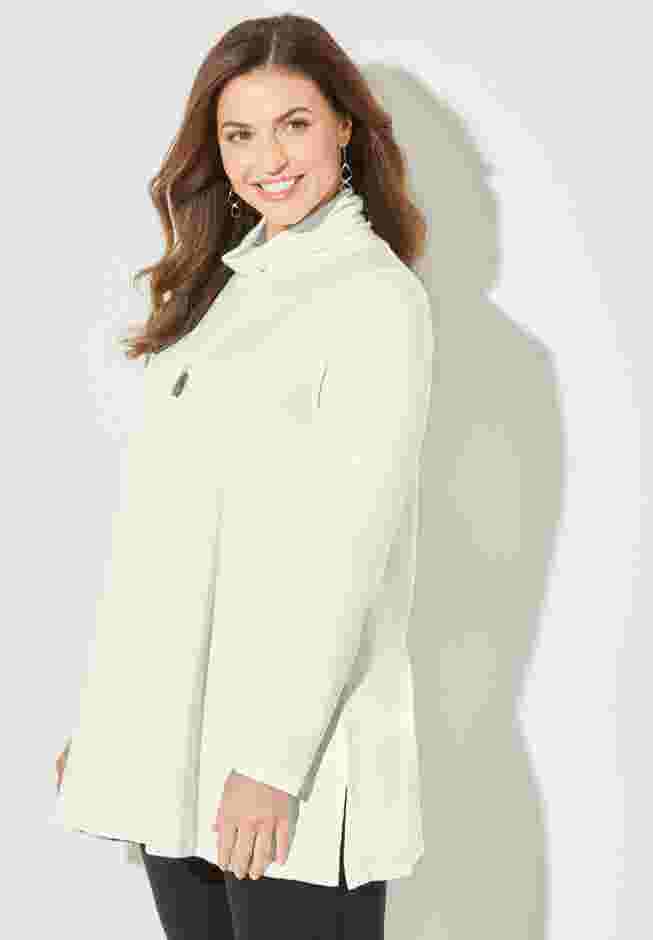 AnyWear Turtleneck Swing Top image number 2