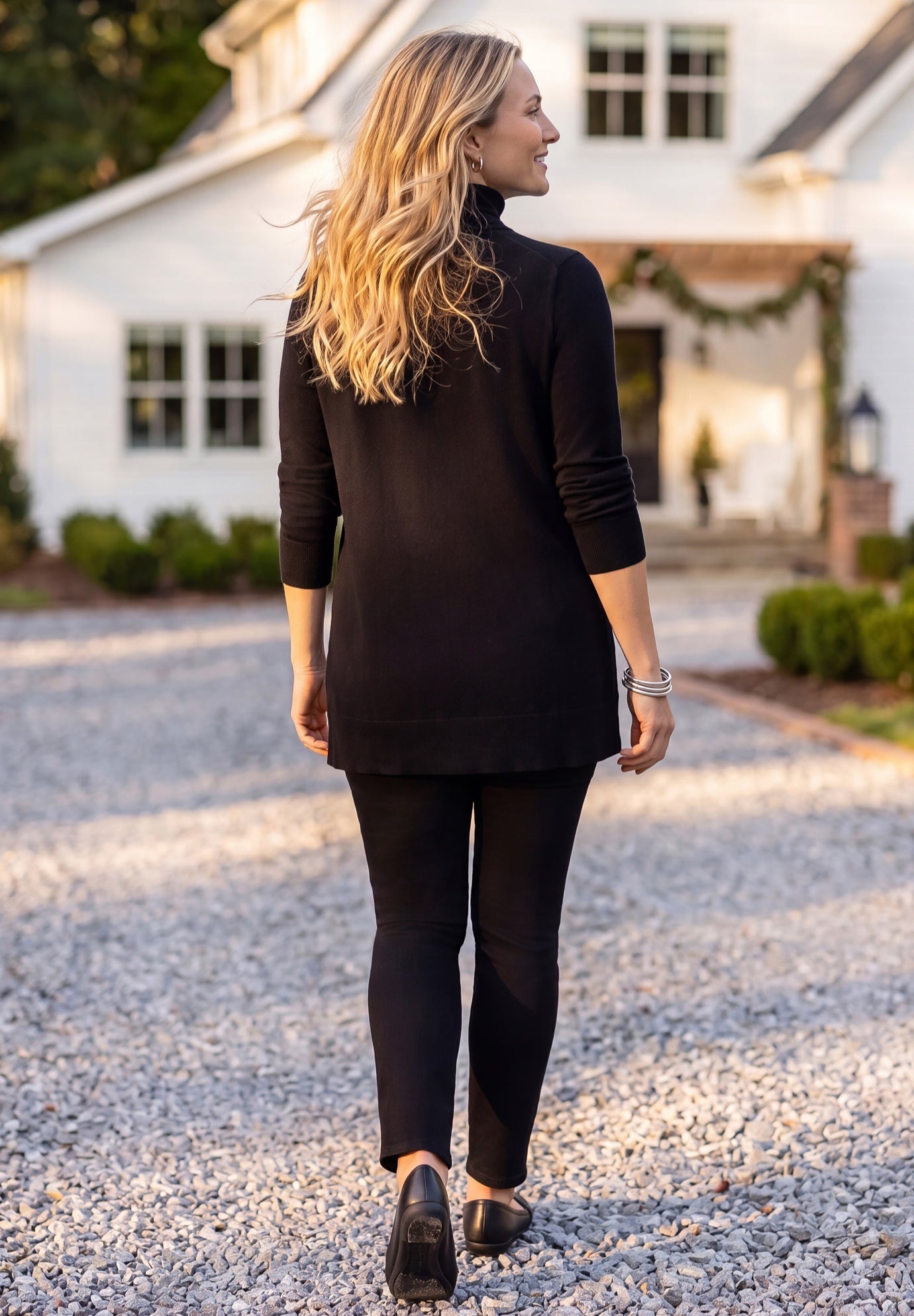 AnyWear Turtleneck Swing Top image number 1