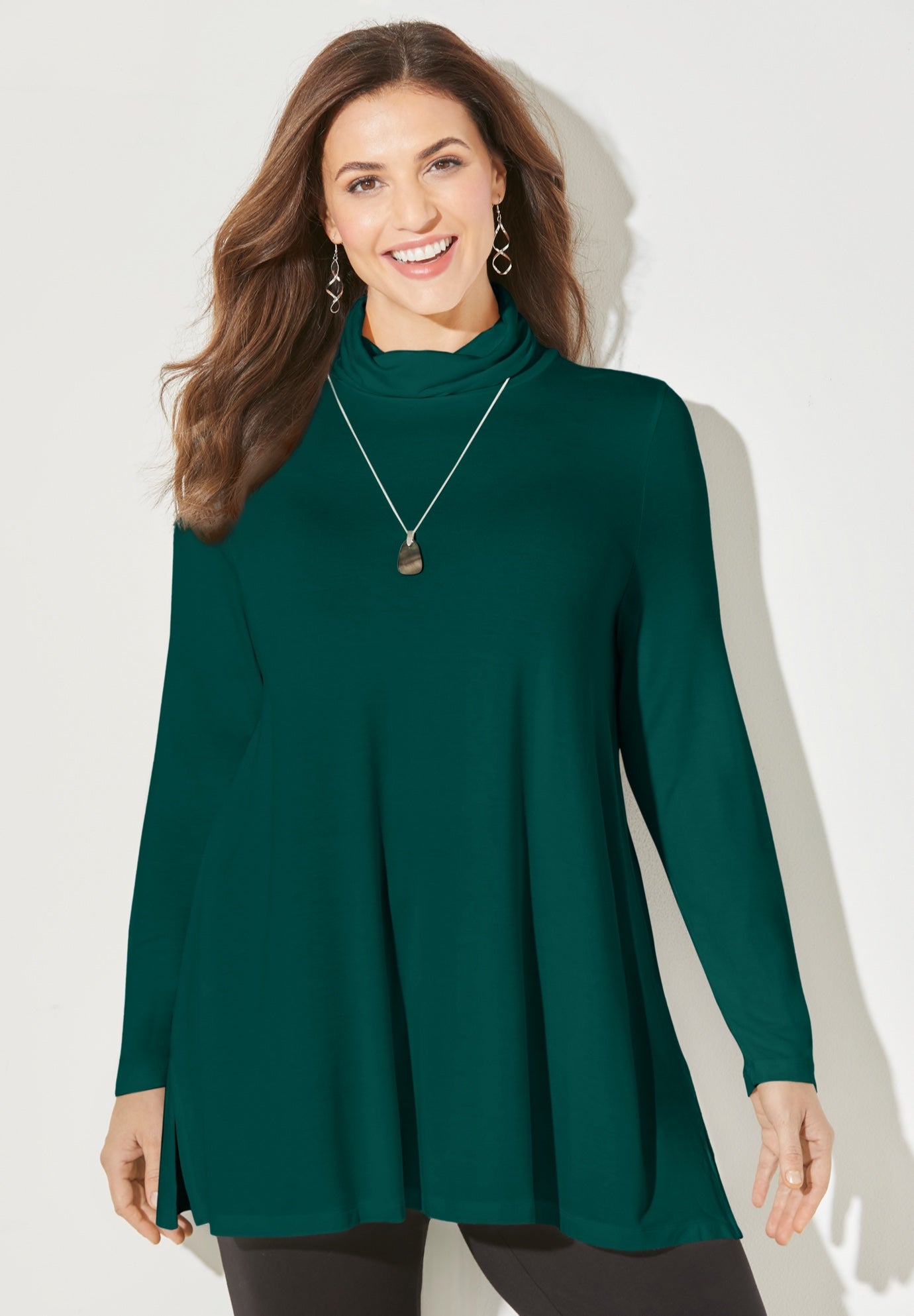 AnyWear Turtleneck Swing Top image number 0