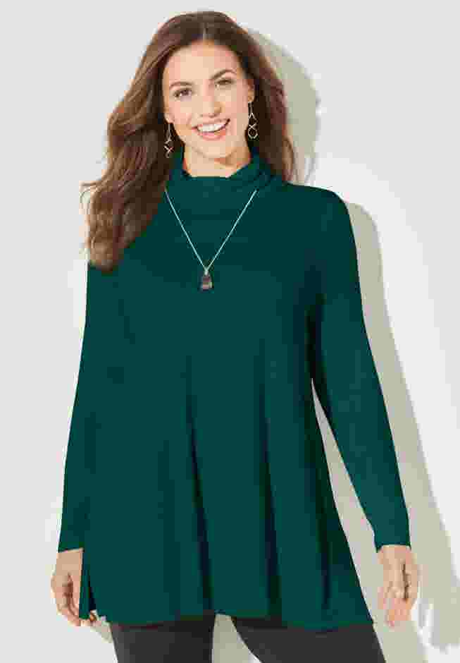 AnyWear Turtleneck Swing Top image number 0