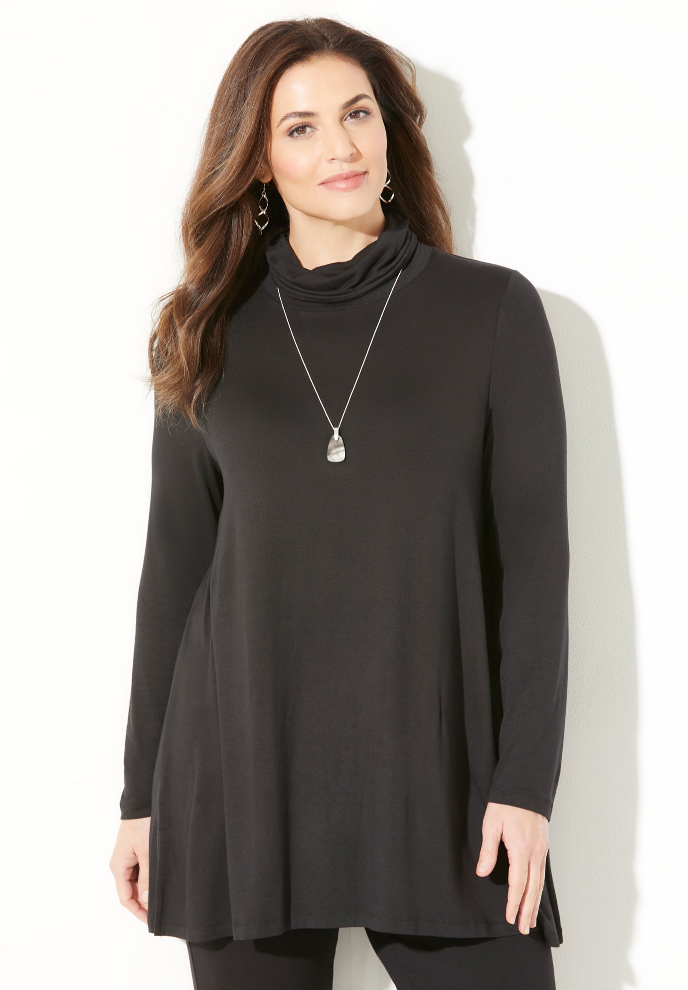 AnyWear Turtleneck Swing Top image number 0