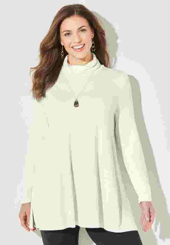 AnyWear Turtleneck Swing Top image number 0