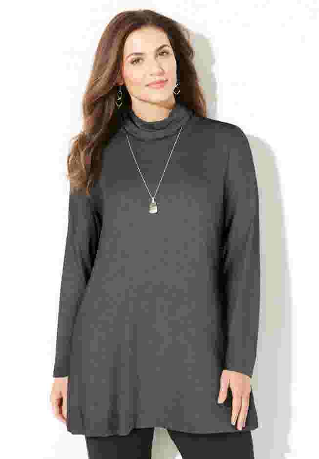 AnyWear Turtleneck Swing Top image number 0