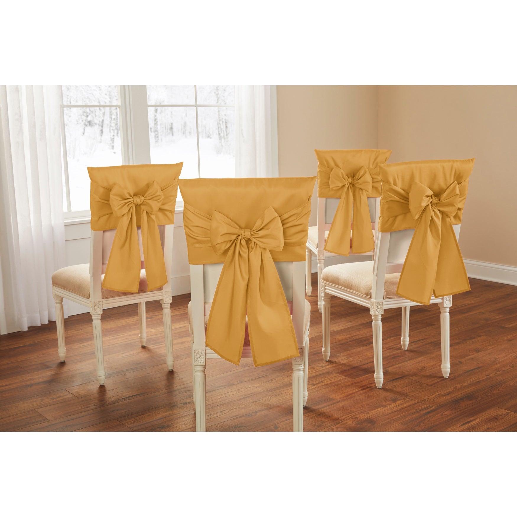 Set of 4 Chair Bows image number 0