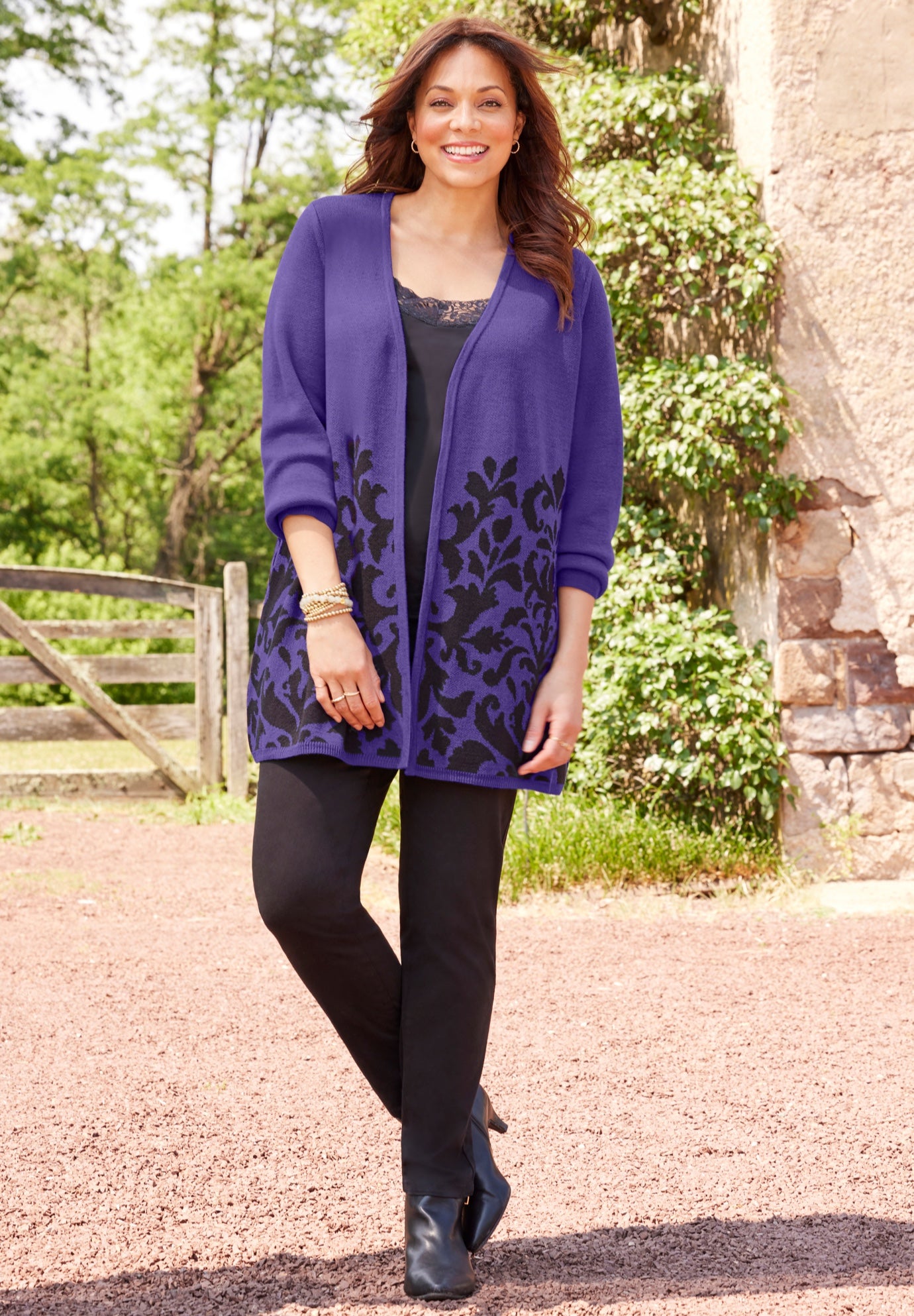 Jacquard Cardigan image number 0