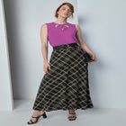 Sleeveless Cutout Knit Tunic image number null