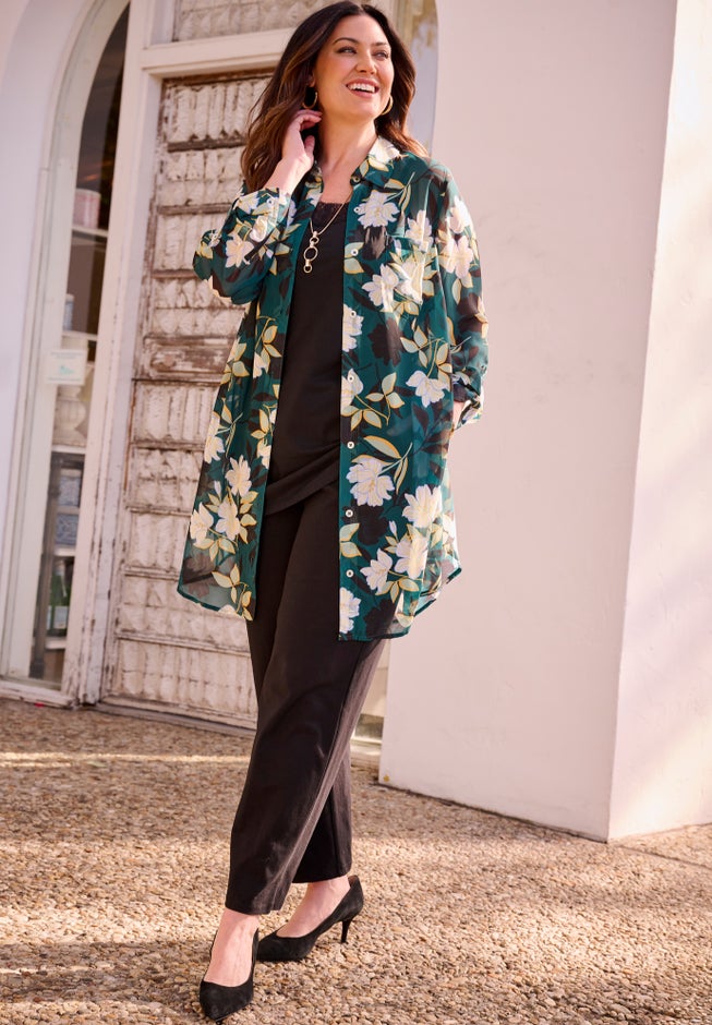 Sloane Long Shacket image number 1