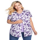 Perfect Short-Sleeve Collared Button Down Shirt image number null