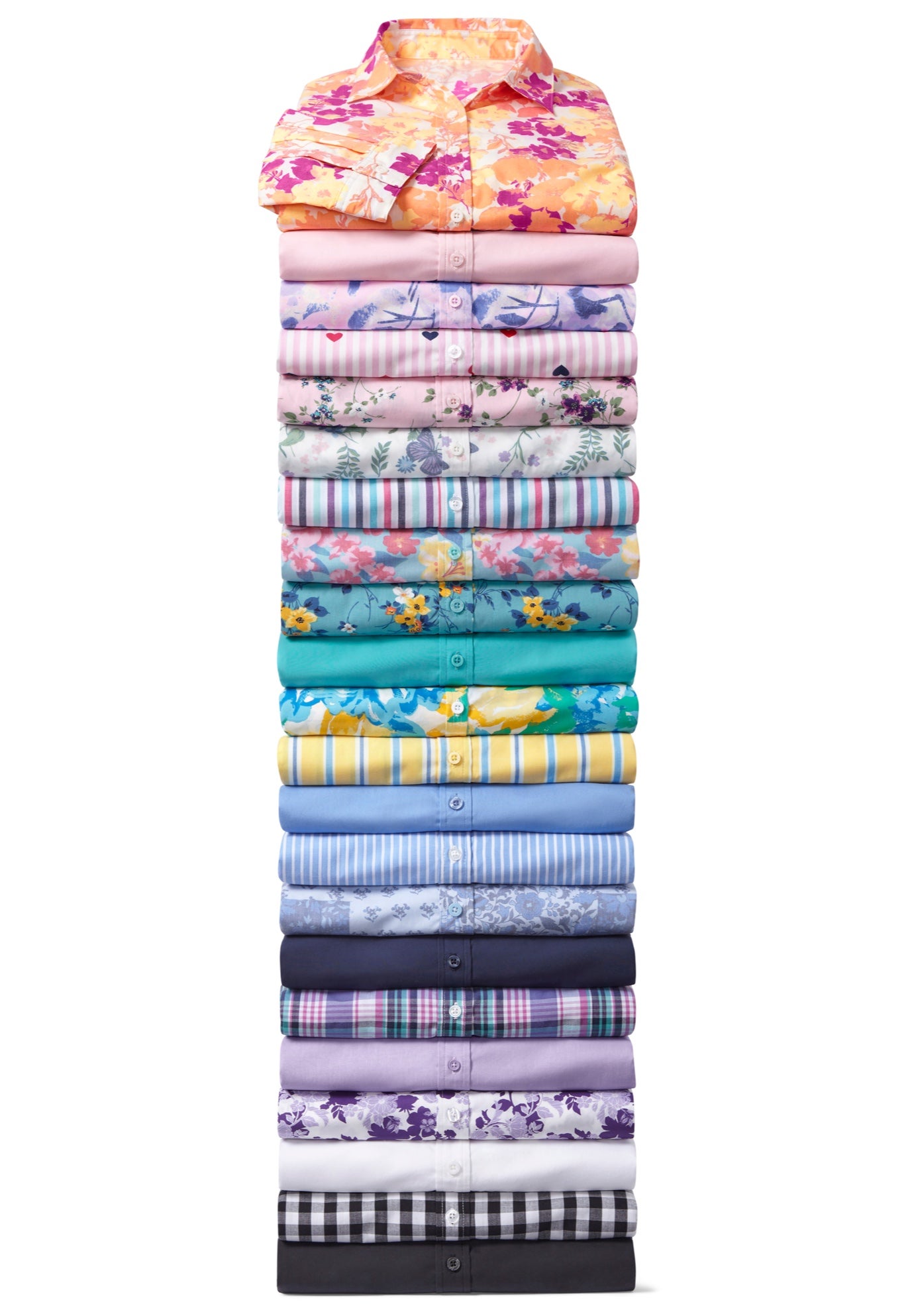 Perfect Short-Sleeve Collared Button Down Shirt image number 3