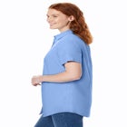 Perfect Short-Sleeve Collared Button Down Shirt image number null