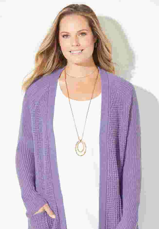 Daydream Waffle Knit Sweater image number 3