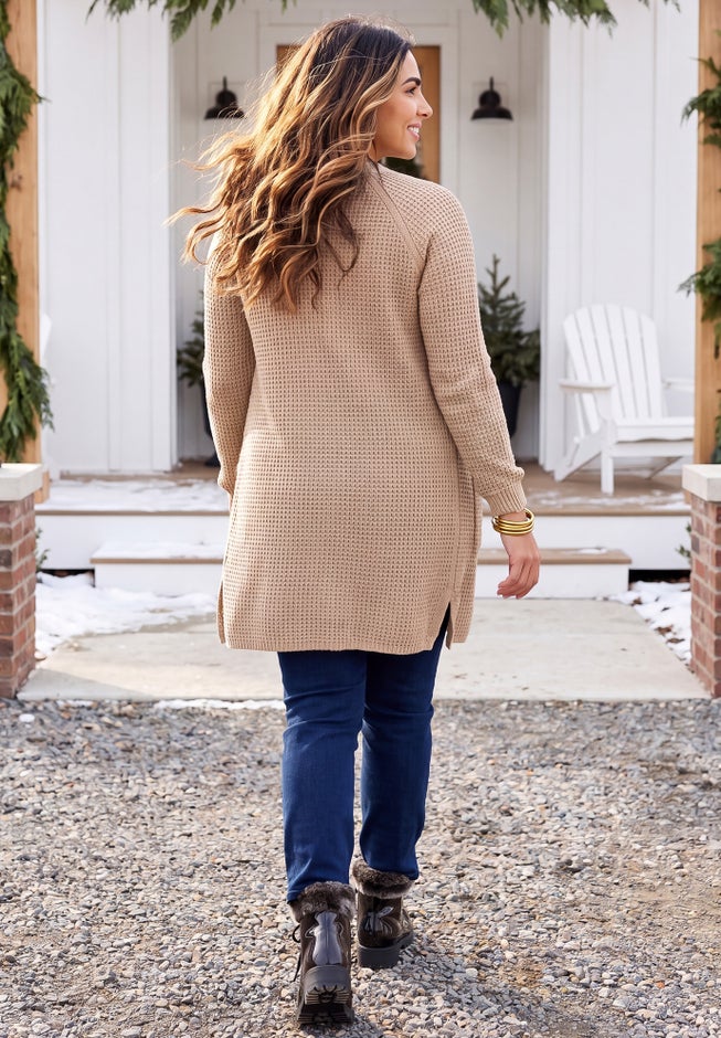 Daydream Waffle Knit Sweater image number 1