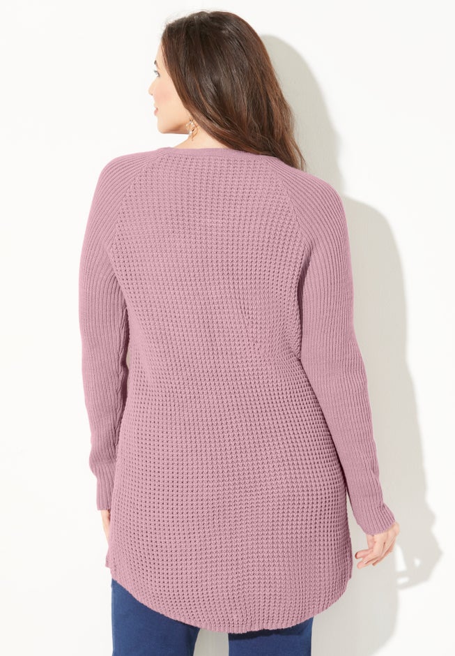 Daydream Waffle Knit Pullover image number 1
